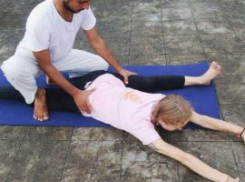 Yoga Class – IYMS Rishikesh