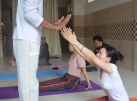 Yoga Class_3 – IYMS Rishikesh