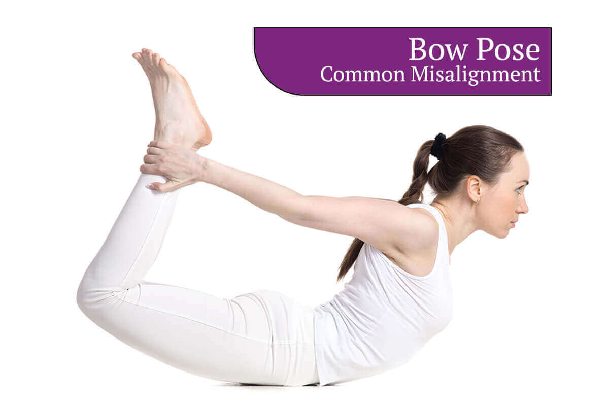 Bow Pose Common Misalignments